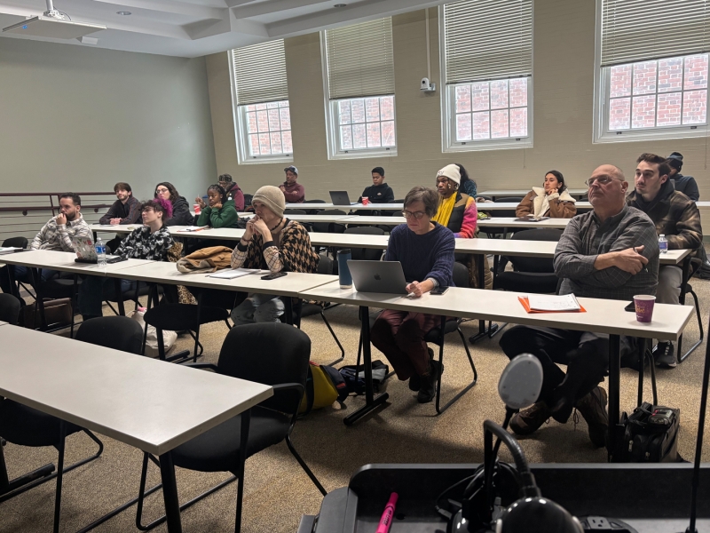 Students in class